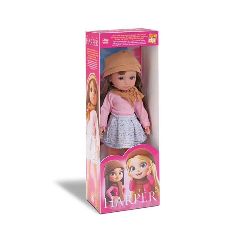 Boneca Bee Toys Colection Harper un