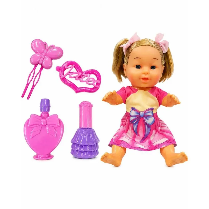 Boneca Kylie Fashion c/ Acessórios de Beleza 1115 - Bee Toys - Bee Toys - Brinquedos