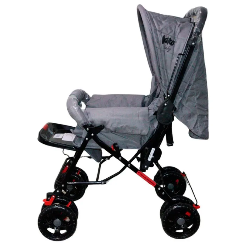 Carrinho De Bebê Kiko Baby K-0144 Cinza (MP)