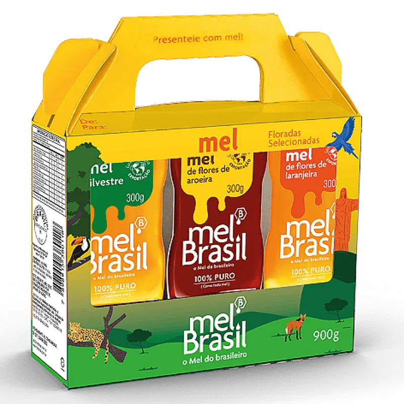 Kit Melbras Floradas 3x300g