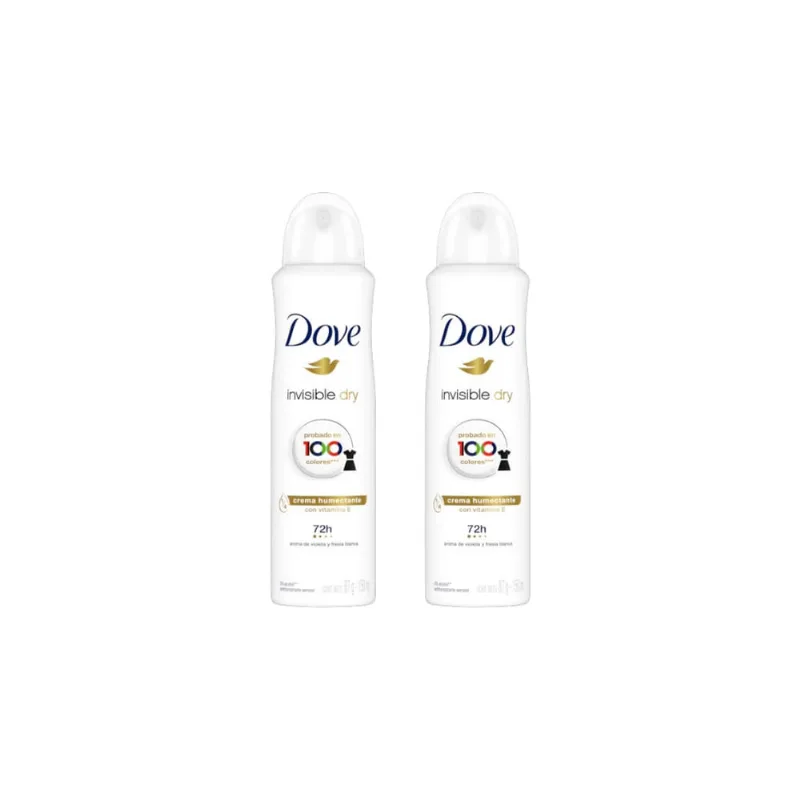 Desodorante Aero Dove 150ml Fem Invisible Dry - Kit c/ 2un