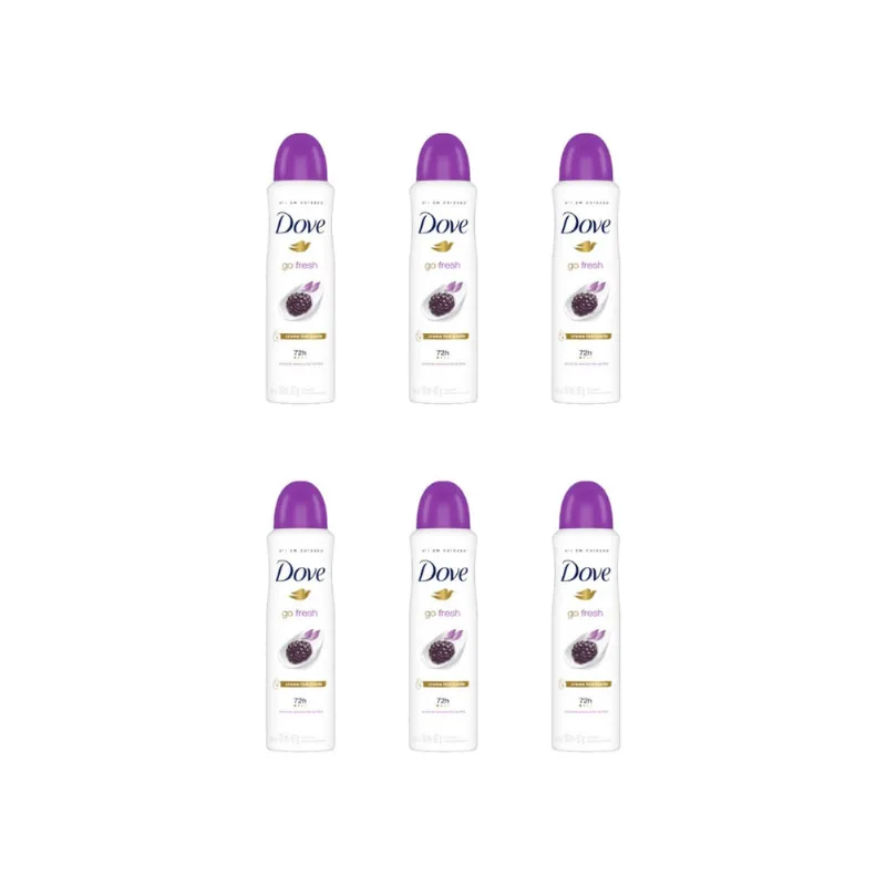 Desodorante Aero Dove 150ml Fem Lavanda Amora - Kit c/ 6un