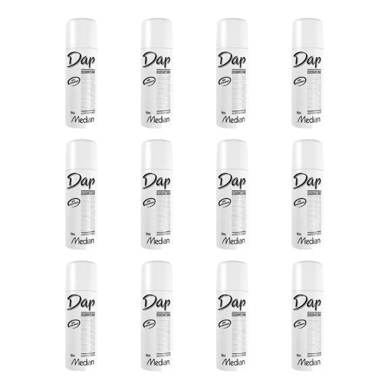 Desodorante Dap Spray 90Ml - Kit Com 12Un