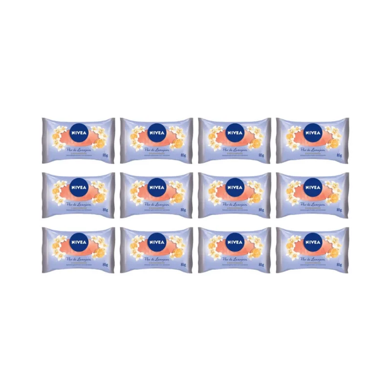 Sabonete Nivea 85g Flor Laranjeira - Kit C/12un