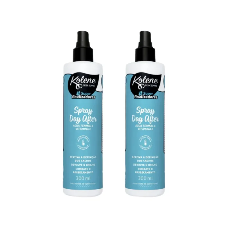 Spray Kolene Day After Superfinalizador 300ml - Kit c/ 2un