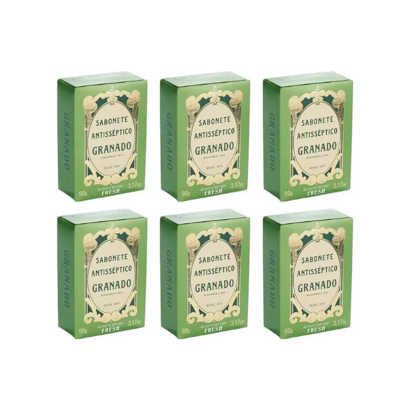 Sabonete Granado 90G Antiseptico Fresh - Kit C/6Un