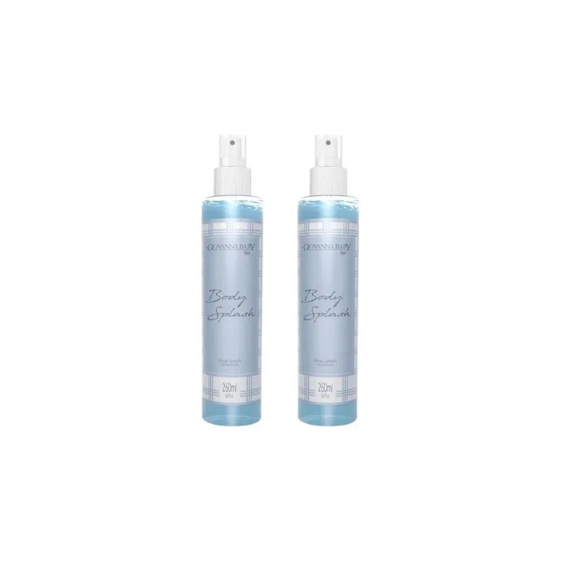 Colonia Giovanna Baby Body Splash 260Ml Blue-Kit C/2Un