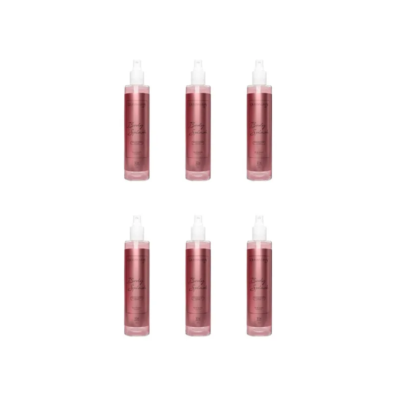 Colonia Giovanna Baby Body Splash 260ml Rose-Kit C/6un