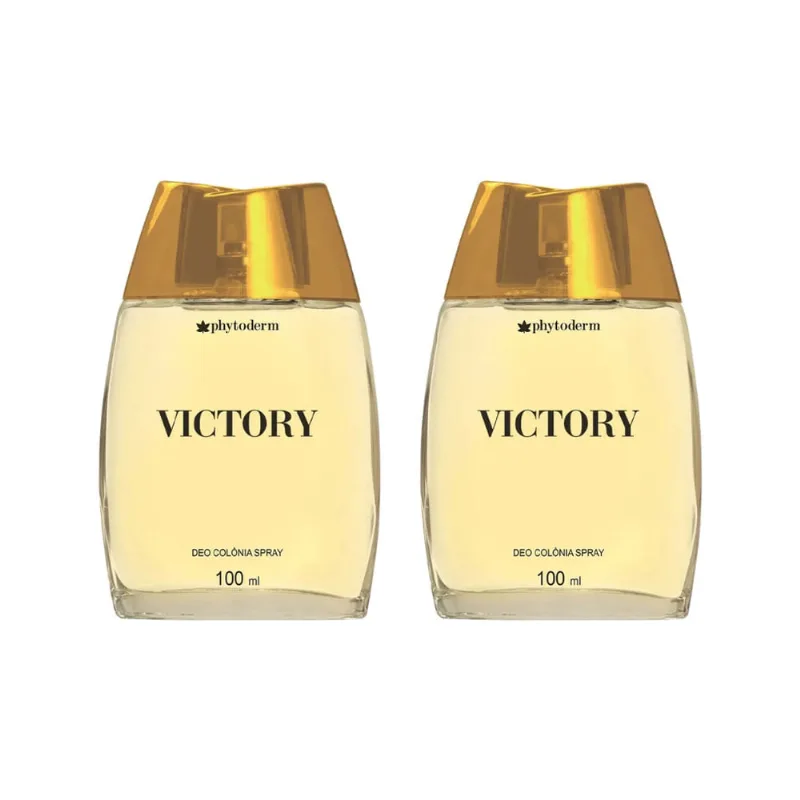 Colonia Phytoderm 100ml Masc Victory - Kit c/ 2un