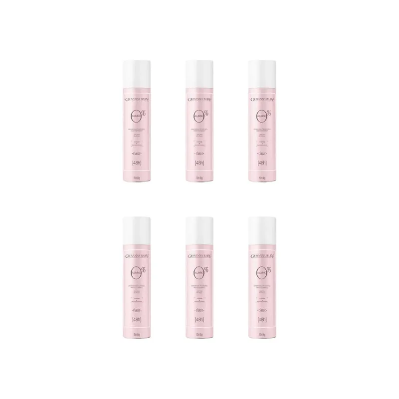 Desodorante Aero Giovanna Baby 150ml 0% Aluminio Classic-6un