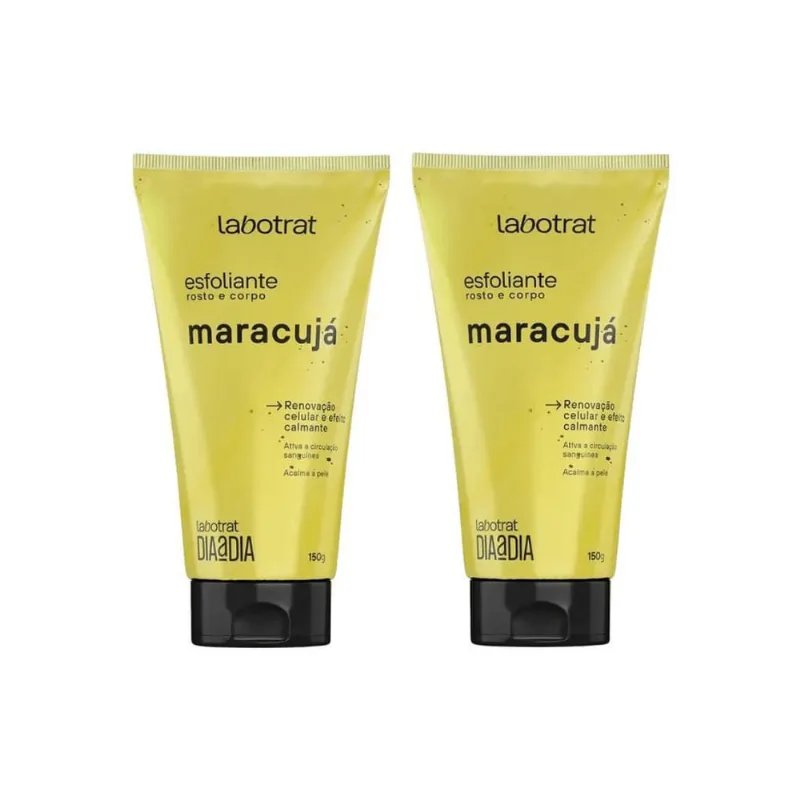 Esfoliante Labotrat Corpo E Rosto 150G Maracuja - 2Un