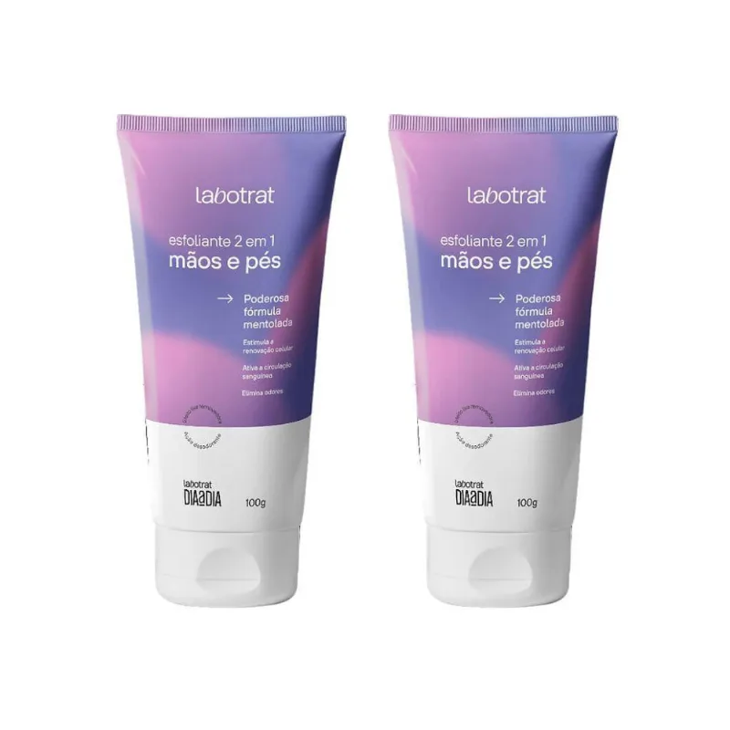 Esfoliante Labotrat Maos E Pes 100G - Kit Com 2Un