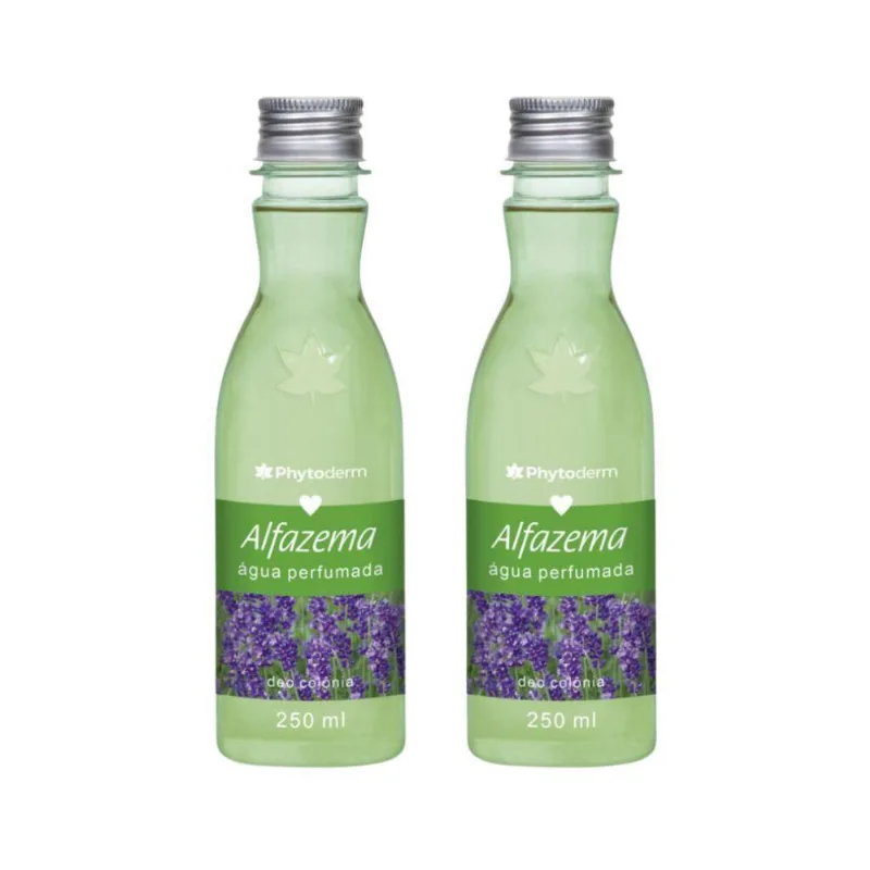 Colonia Phytoderm 250Ml Alfazema - Kit Com 2Un