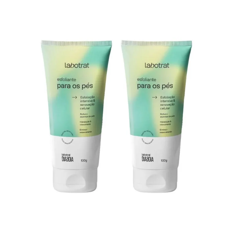 Esfoliante Labotrat Para Os Pes 100G - Kit Com 2Un