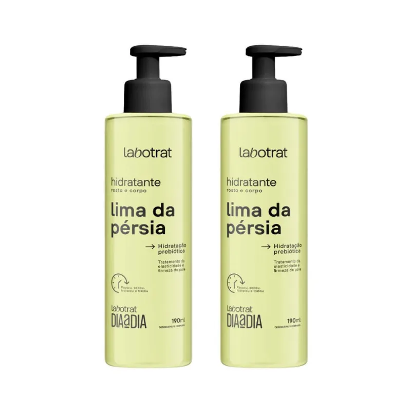 Hidratante Labotrat 190ml Lima da Persia - Kit c/ 2un