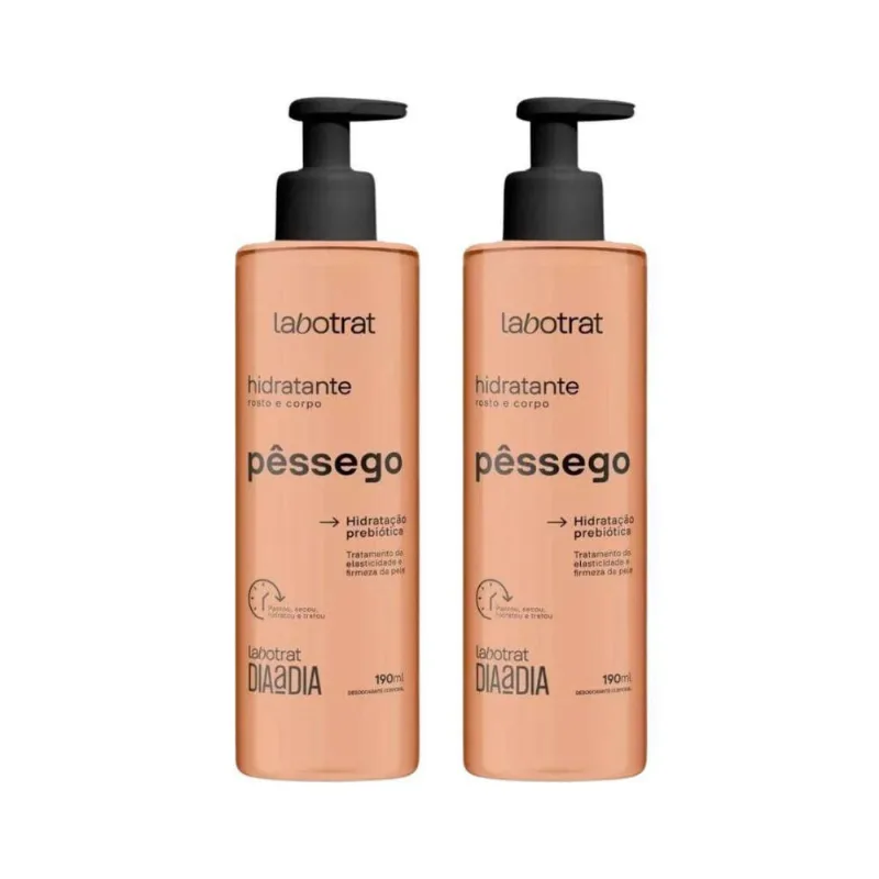 Hidratante Labotrat 190Ml Pessego - Kit Com 2Un