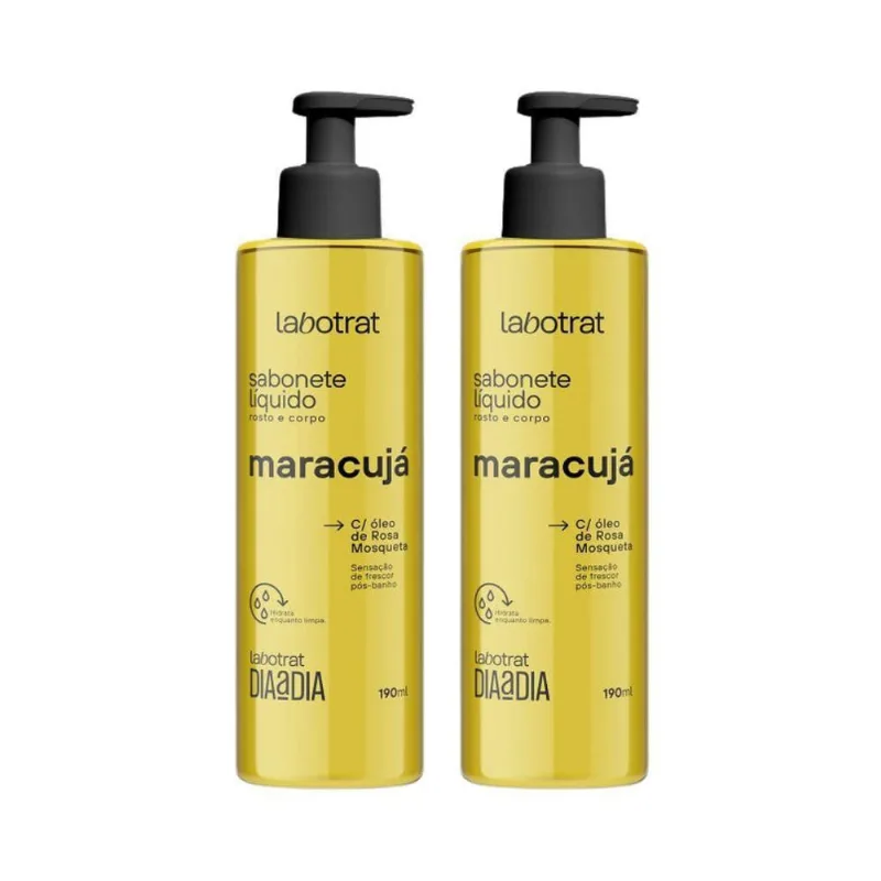 Sabonete Liquido Labotrat 190Ml Maracuja - Kit Com 2Un