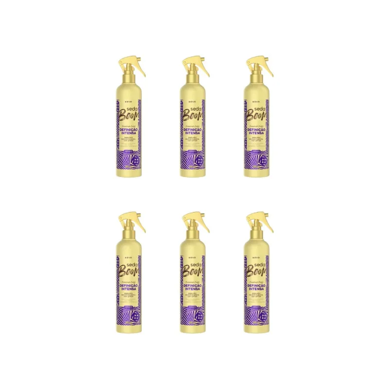 Creme de Pentear Seda 350ml Boom Defini Inte Day After - 6un