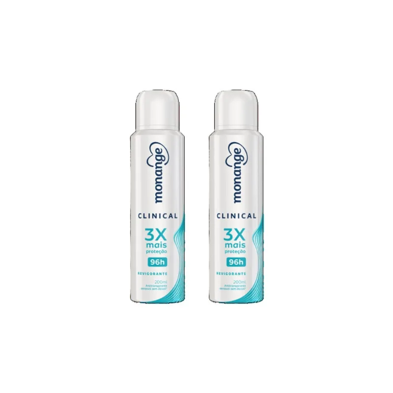 Desodorante Aero Monange 150ml Clinical Revig-Kit C/2un