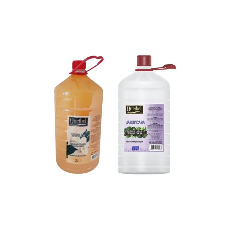 Kit Sabonete Liquido Ouribel 2000Ml Vanilla E Jabuticaba