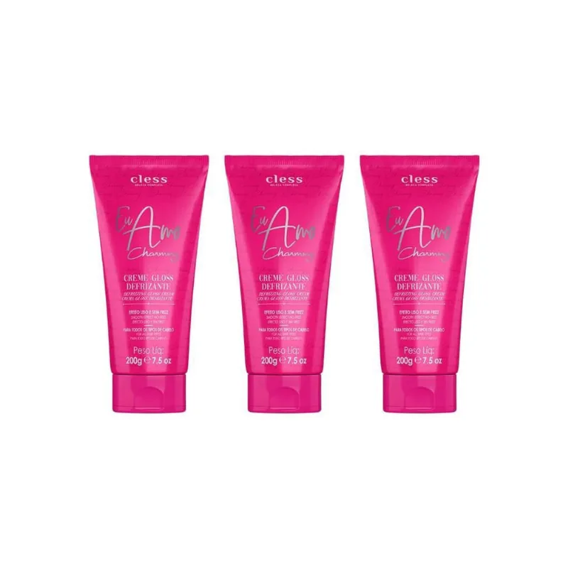 Defrizante Charming Gloss 200G-Kit C/3Un