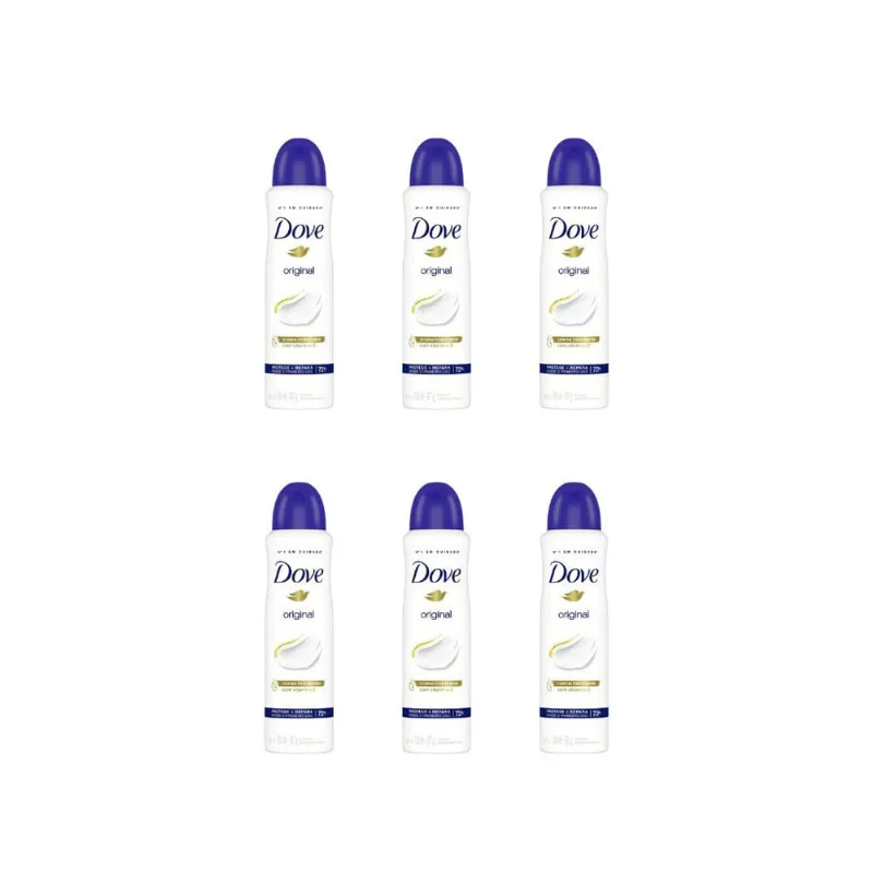Desodorante Aero Dove 150ml Fem Tradicional - Kit c/ 6un