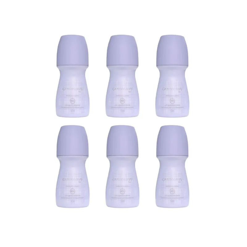 Desodorante Roll-on Giovanna Baby Lilac 50ml - Kit C/6un