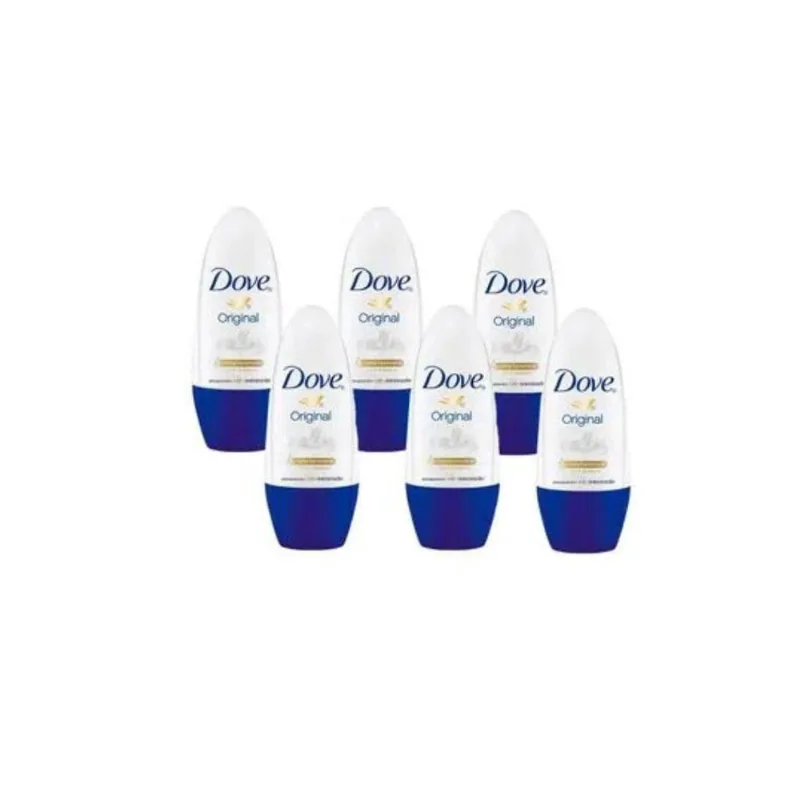 Desodorante Rollon Dove 30Ml Feminino - Kit C/6Un