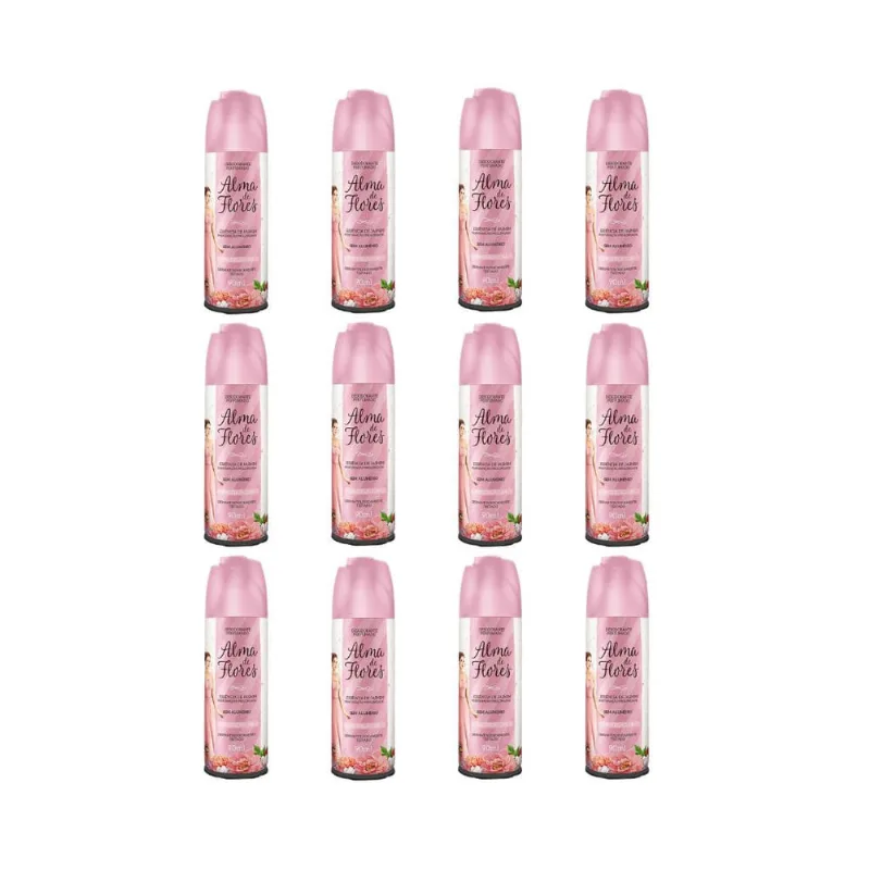 Desodorante Spray Alma de Flores Essênci de Jasmim 90ml-12un