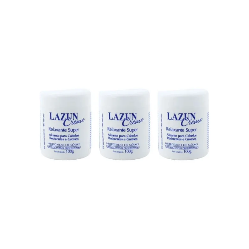 Alisante Lazun 100G Azul-Super-Kit C/3Un