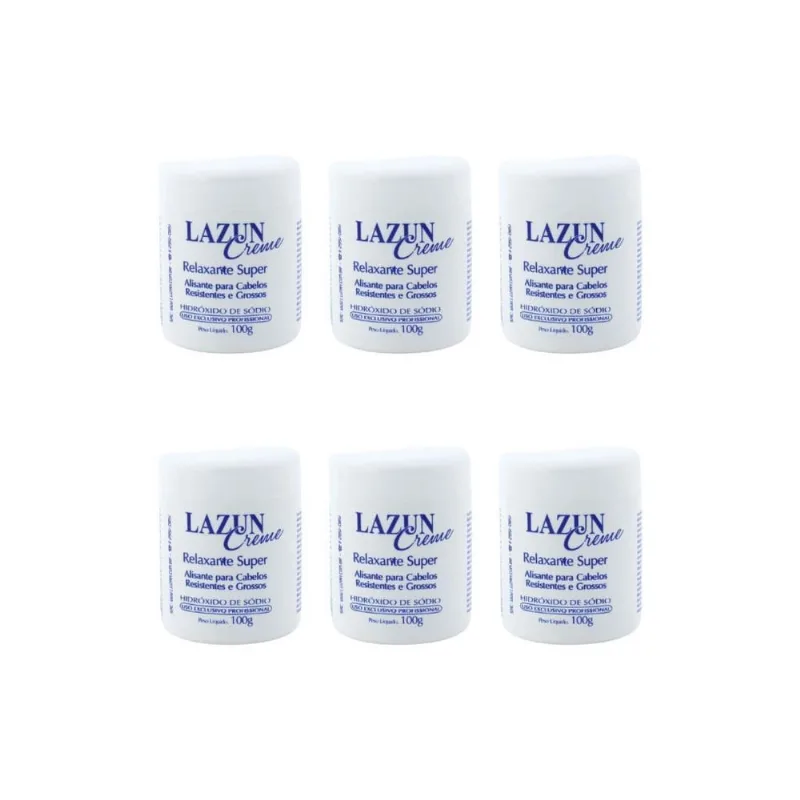 Alisante Lazun 100G Azul-Super-Kit C/6Un