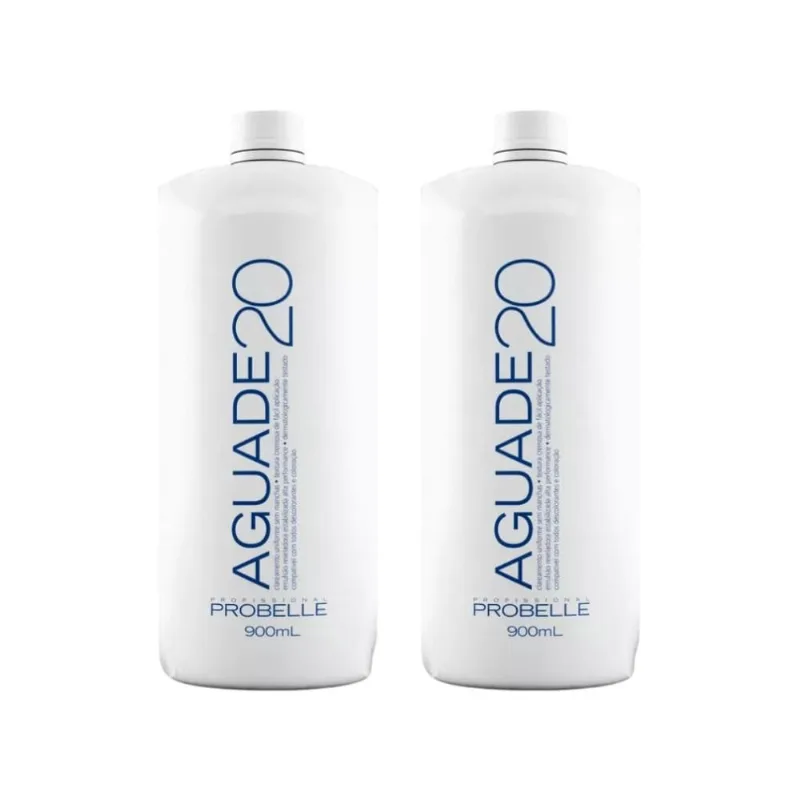 Agua Oxigenada Probelle 900Ml 20Vol Cremosa - Kit Com 2Un