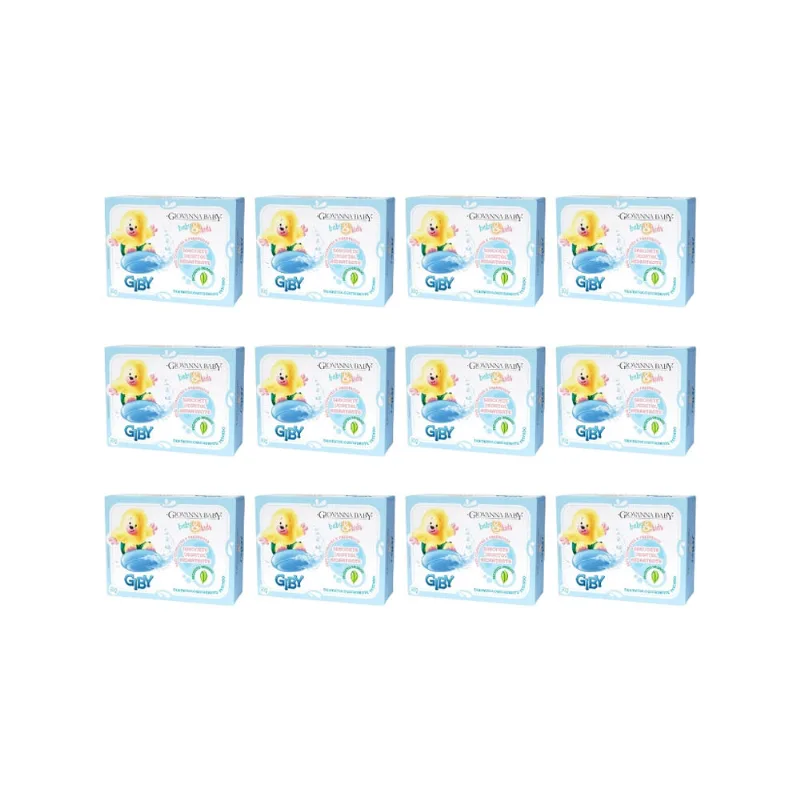 Sabonete Giovanna Baby 90g Giby - Kit c/ 12un