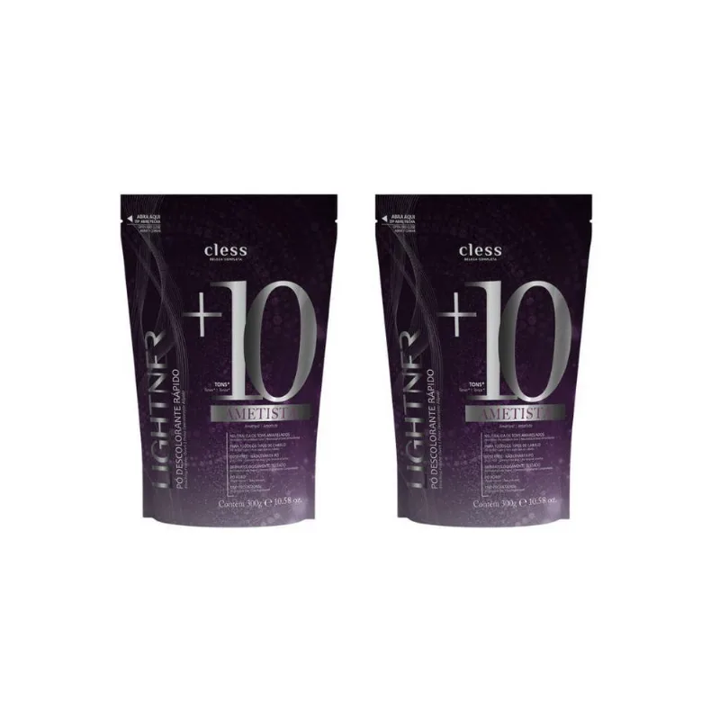 Po Descolorante Lightner Ametista 300G - Kit Com 2Un