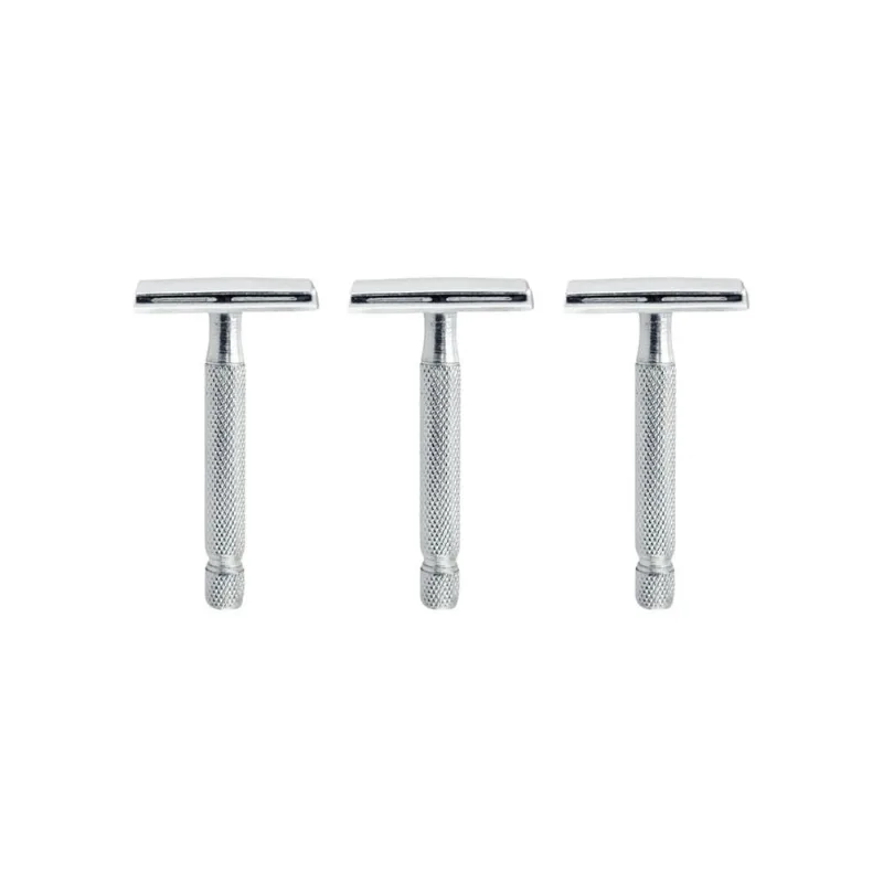 Aparelho de Barbear Metal Mundial Flex c/ 3un