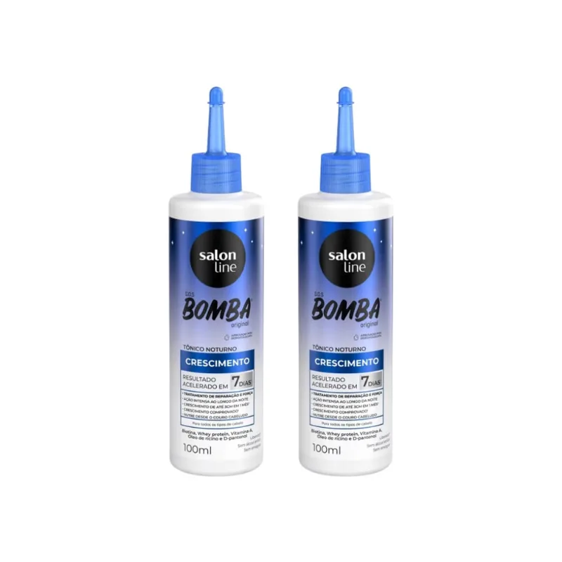 Tonico Capilar Salon Line 100ml Sos Bomba Original Notur-2un