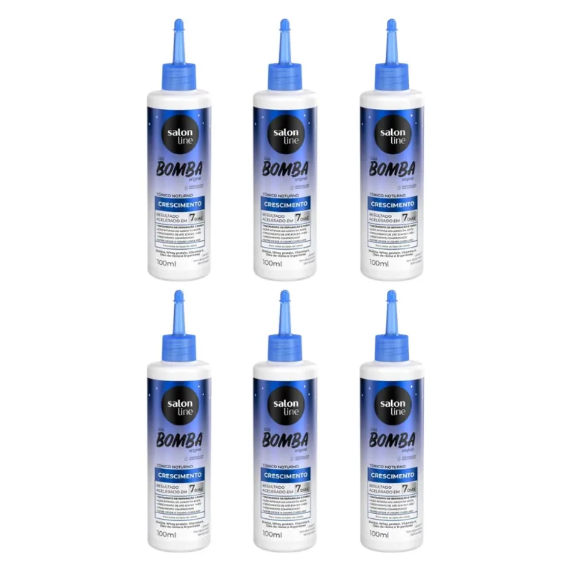 Tonico Capilar Salon Line 100ml Sos Bomba Original Notur-6un