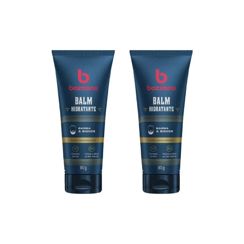 Balm Barba Bozzano 90G - Kit Com 2Un