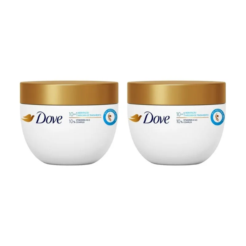 Mascara Dove De Tratamento 270G Hidrataçao - Kit Com 2Un