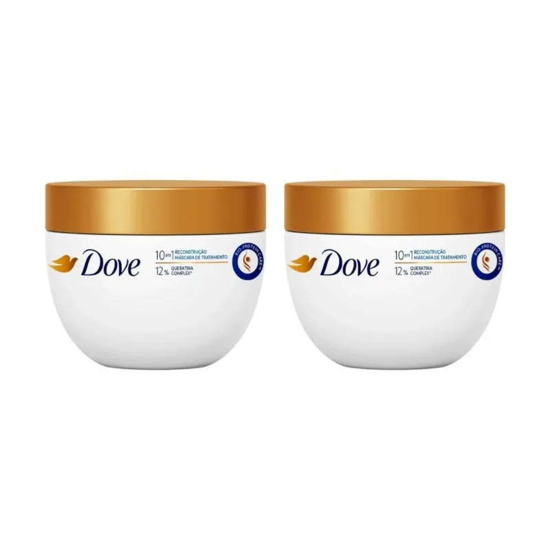 Mascara Dove De Tratamento 270G Reconstruçao - Kit Com 2Un