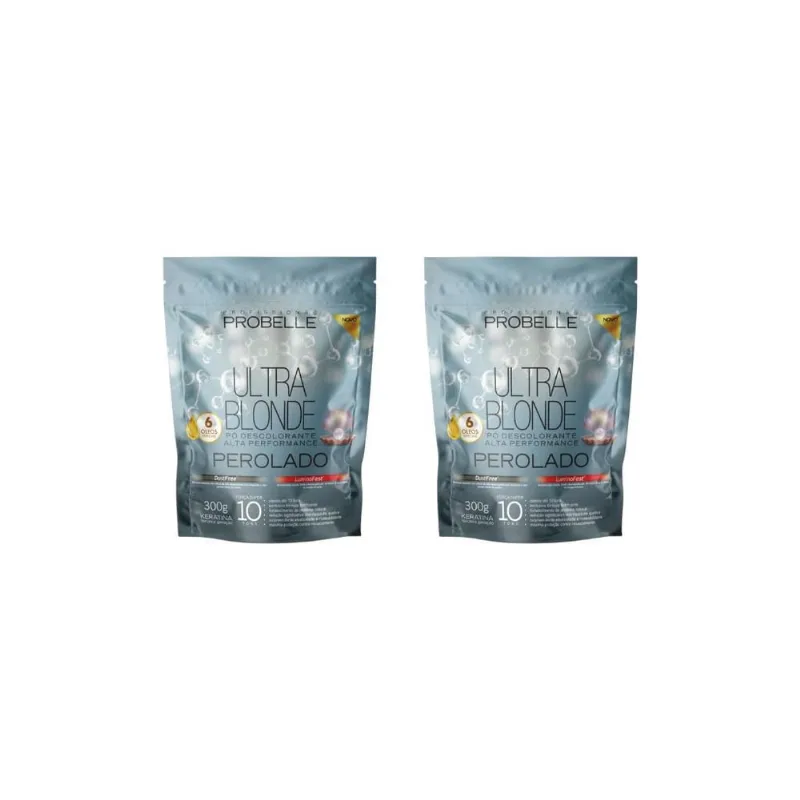 Po Descolorante Probelle 300G Perolado - Kit Com 2Un
