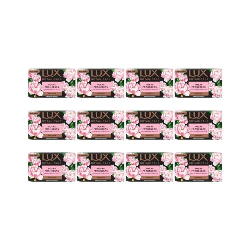Sabonete Lux 85G Rosas Francesas-Kit C/12Un