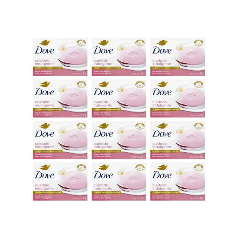 Sabonete Dove 90g Cuidado Indulgente Leite De Coco - 12un