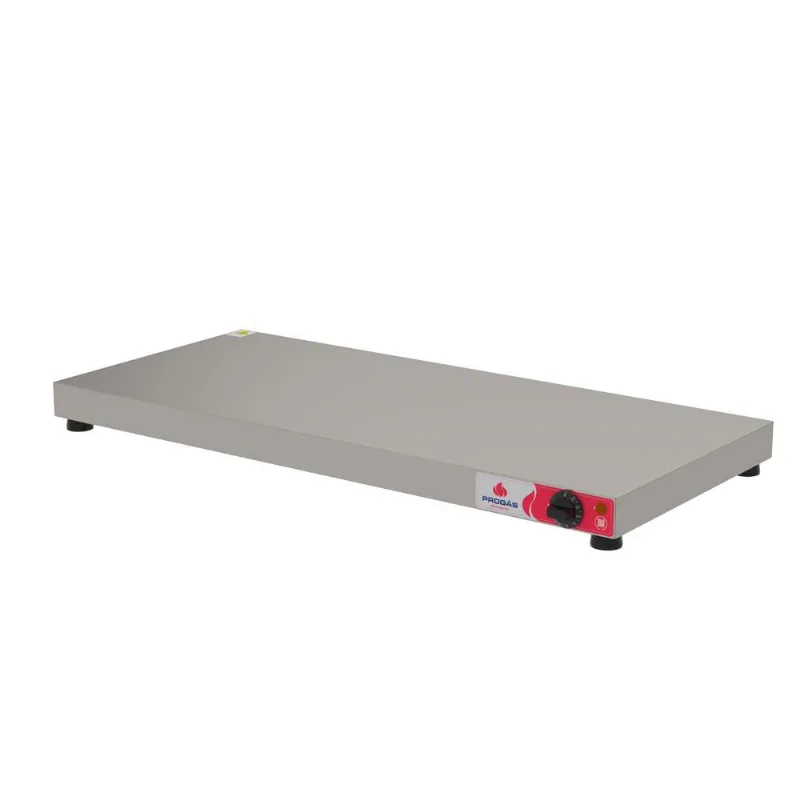 Pista Quente Mesa Aquecida Placa de Aquecimento de Alimentos Inox Elétrica 100cm Prmaq10 220v Progás - Progás