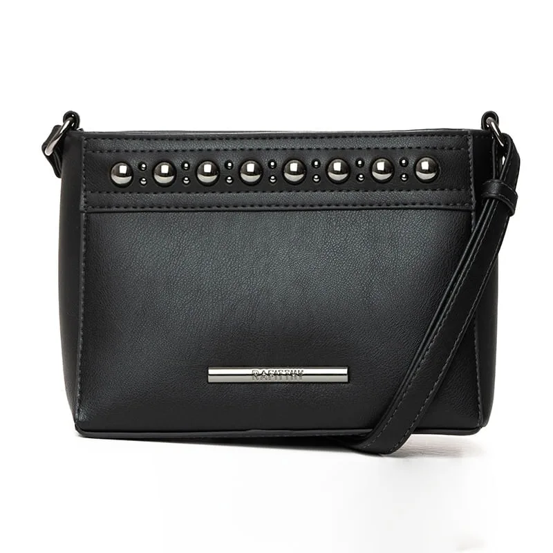 Bolsa Transversal Feminina Rafitthy 28.16326 Bolas Metal - Rafitthy