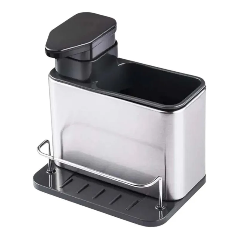 Organizador De Pia 3 Em 1 FWB Multiuso Aço Inox 18cm 0619 (MP)
