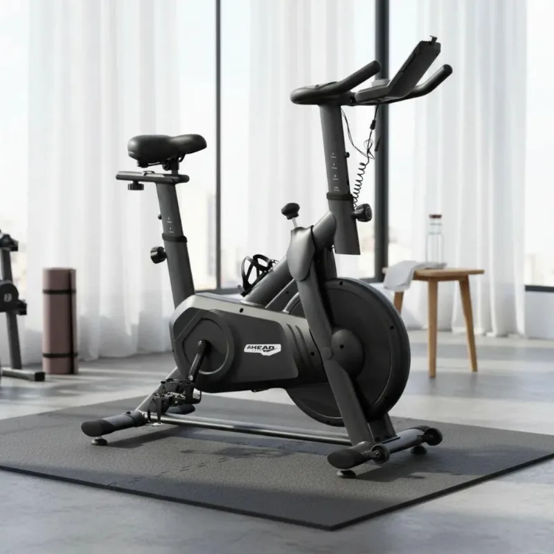 Bicicleta Spinning Profissional Até 150kg Ahead Sports Com Display Digital
