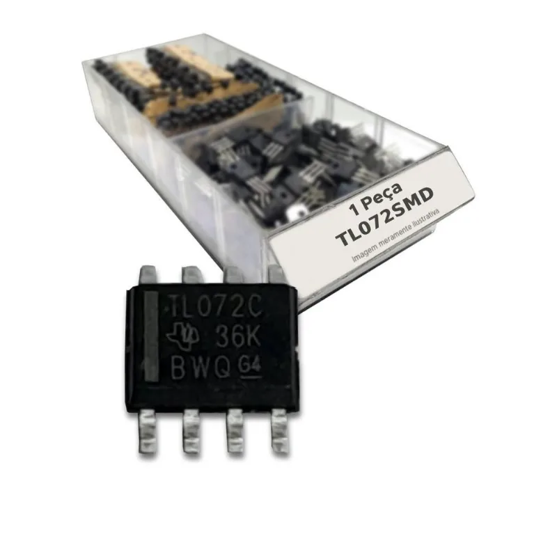 C.i. Smd Tl072c = Tl 072c = Tl072 = Tl 072 C - 8 Pinos
