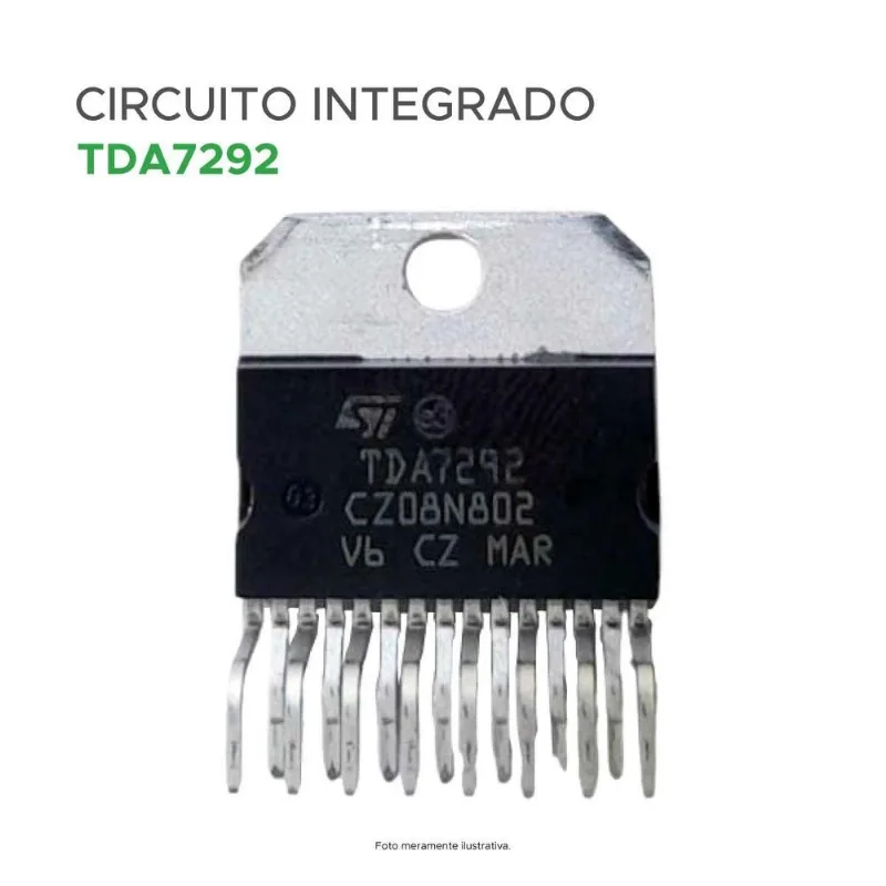 Circuito Integrado Tda7292 Tda 7292