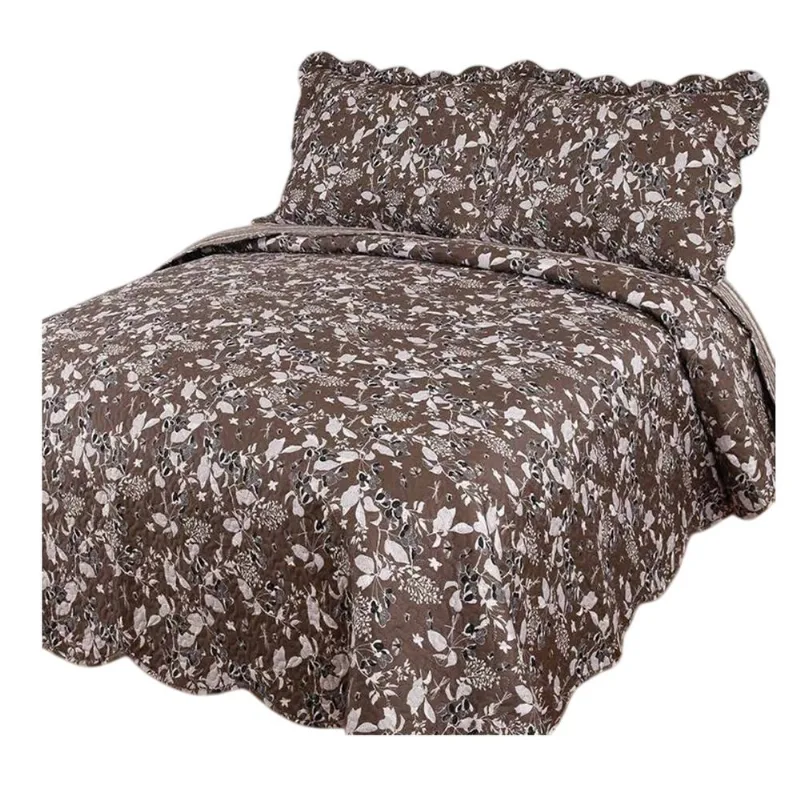 Colcha King 3 Peças Ultrasonic Dyuri Pomerode Jolitex - jolitex